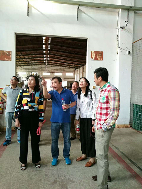 科學院李定強副院長及相關研究人員再次蒞臨僑洋實業(yè)環(huán)形變壓器制造基地